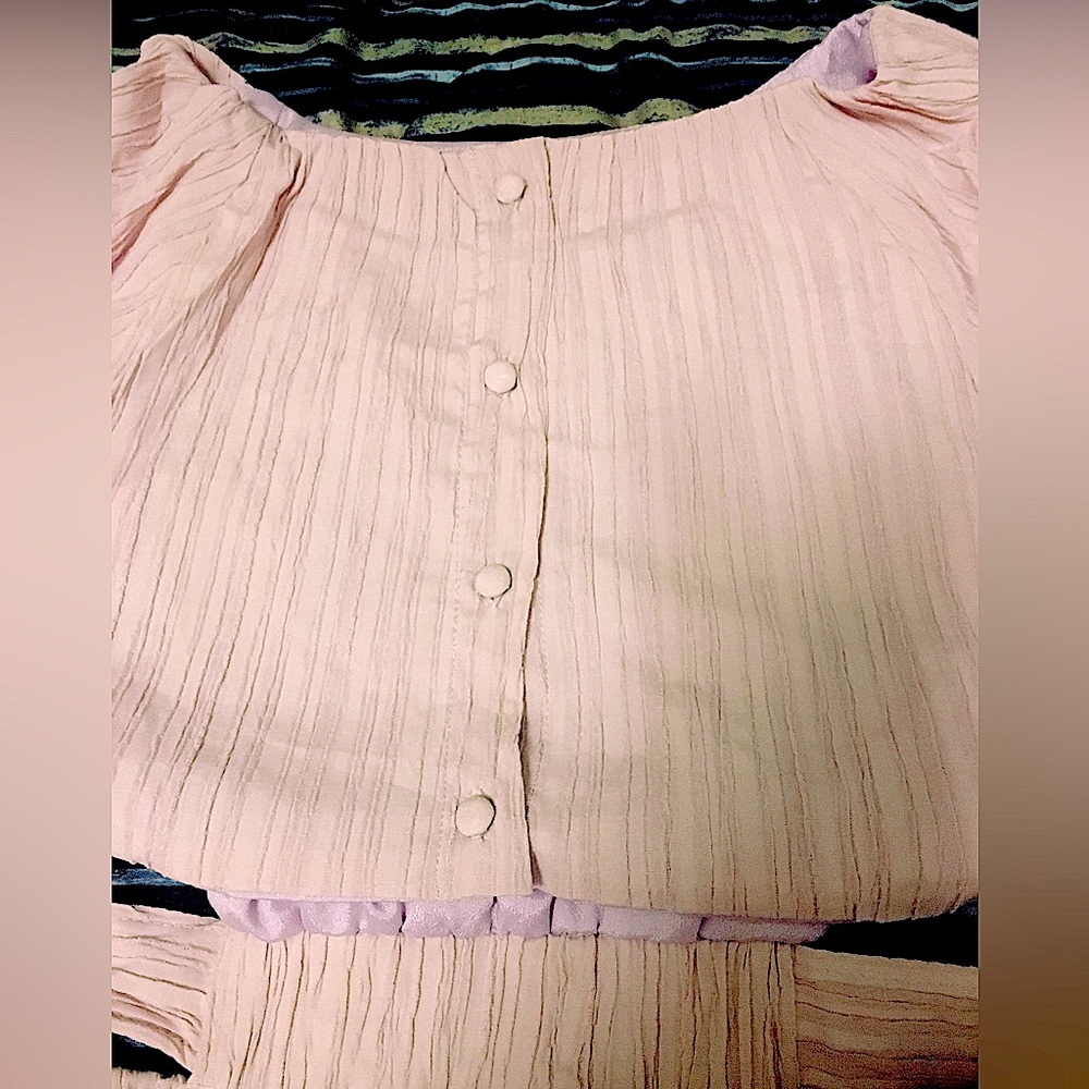 Red Dress Boutique pinkish lilac midi dress size L New NWT NIP - Picture 9 of 11